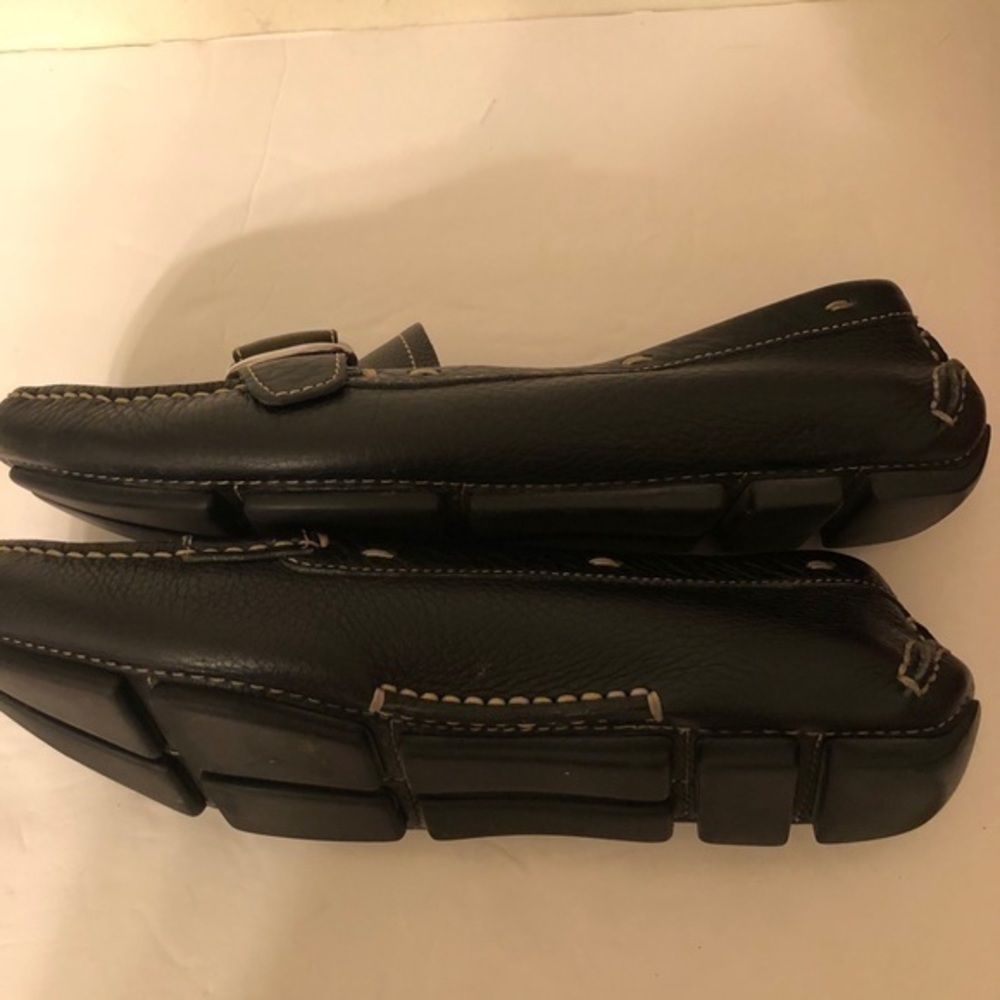 PRADA black loafer flat shoes - Picture 3 of 11